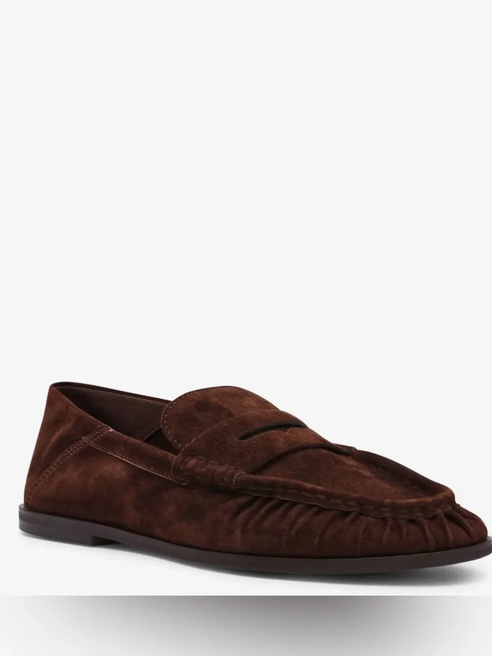 Steve Madden Stewart Convertible Penny Loafer Taupe Suede Sz   BRAND NEW